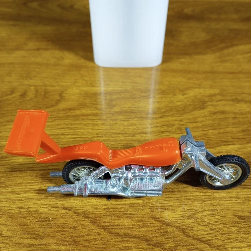 Hot Wheels Vintage RRRumblers High Tailer Red U Mold USA 1971 Motorcycle