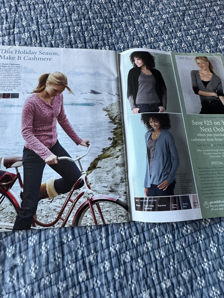 HILL Catalog WOMEN’S FASHION HOME DECOR Winter Gift Ideas 2009