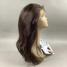 Cassidy 24 #Natural Black Glueless Straight 100% Unprocessed Human Hair Lace Wig