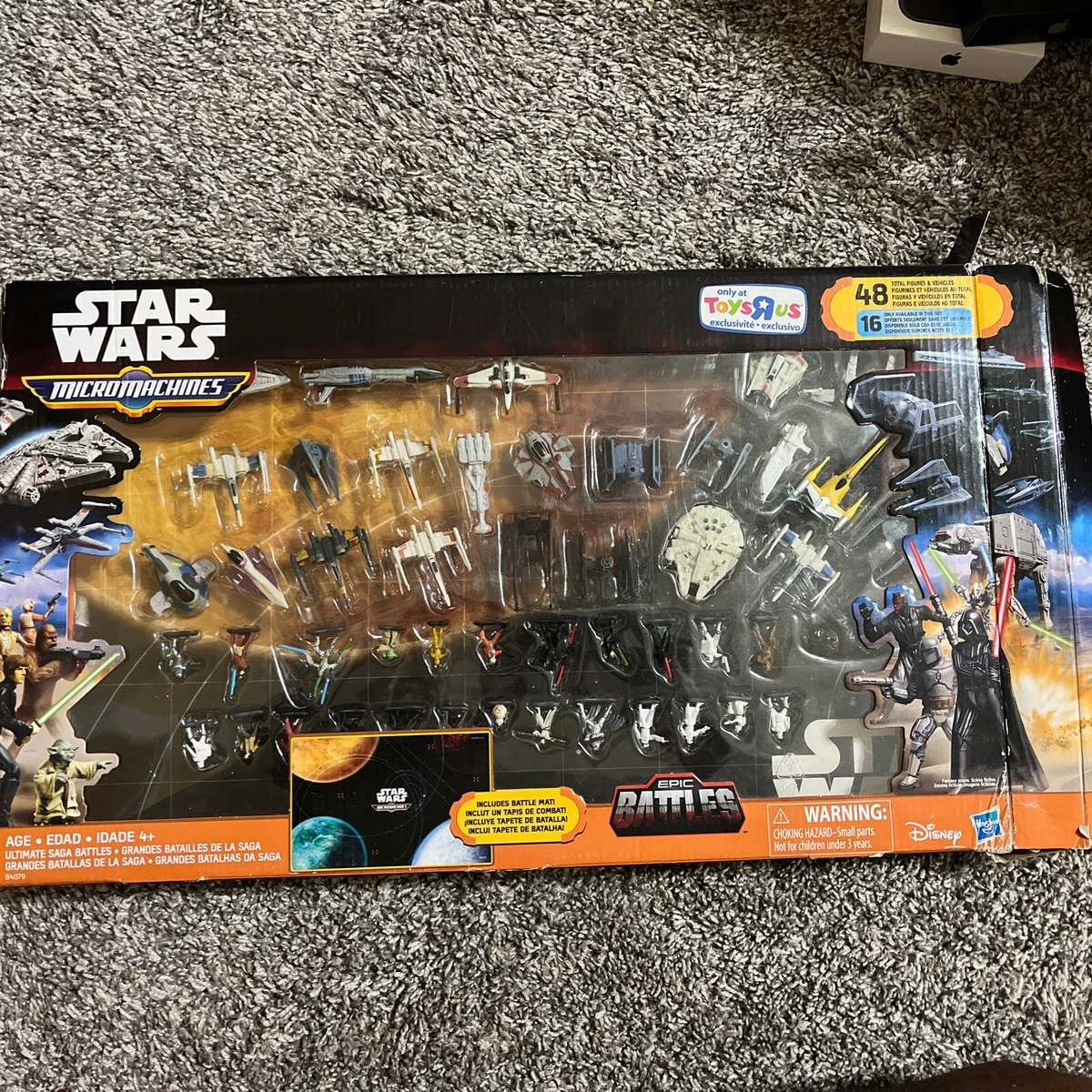 2015 Star Wars Micromachines Epic Battle Toys R Us Exclusive 48 PC Collection