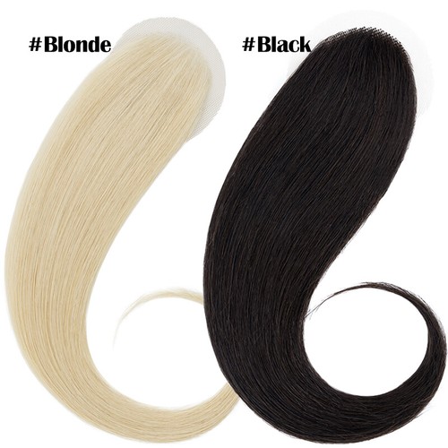 Bald Spot Hair Patch Toupee for Women Full Skin Base Virgin Human Hair Topper - Picture 8 of 14