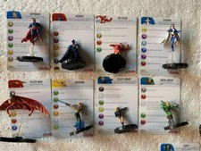 Image of DC Heroclix Justice League 8 figure set deal
