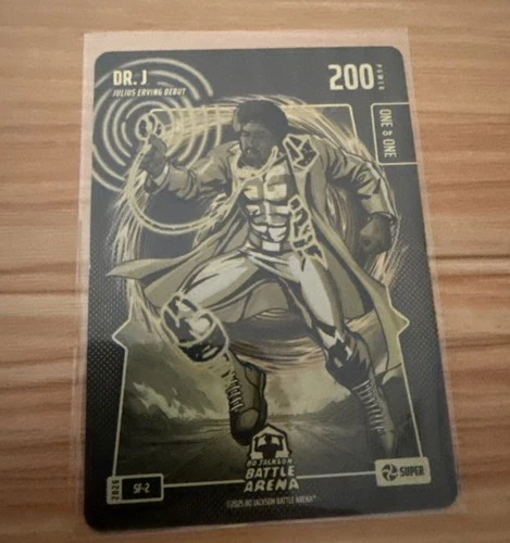 2026 BO JACKSON BATTLE ARENA Dr. J SUPER - Julius Erving DEBUT 1/1 Power 200!