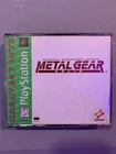 Metal Gear Solid For Ps1, CIB with Manual