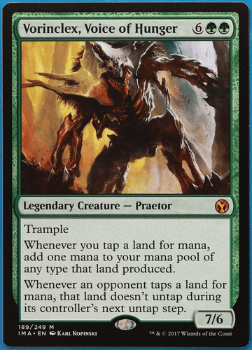 Vorinclex, Voice of Hunger Iconic Masters NM Mythic Rare CARD (504360) ABUGames - Picture 1 of 2