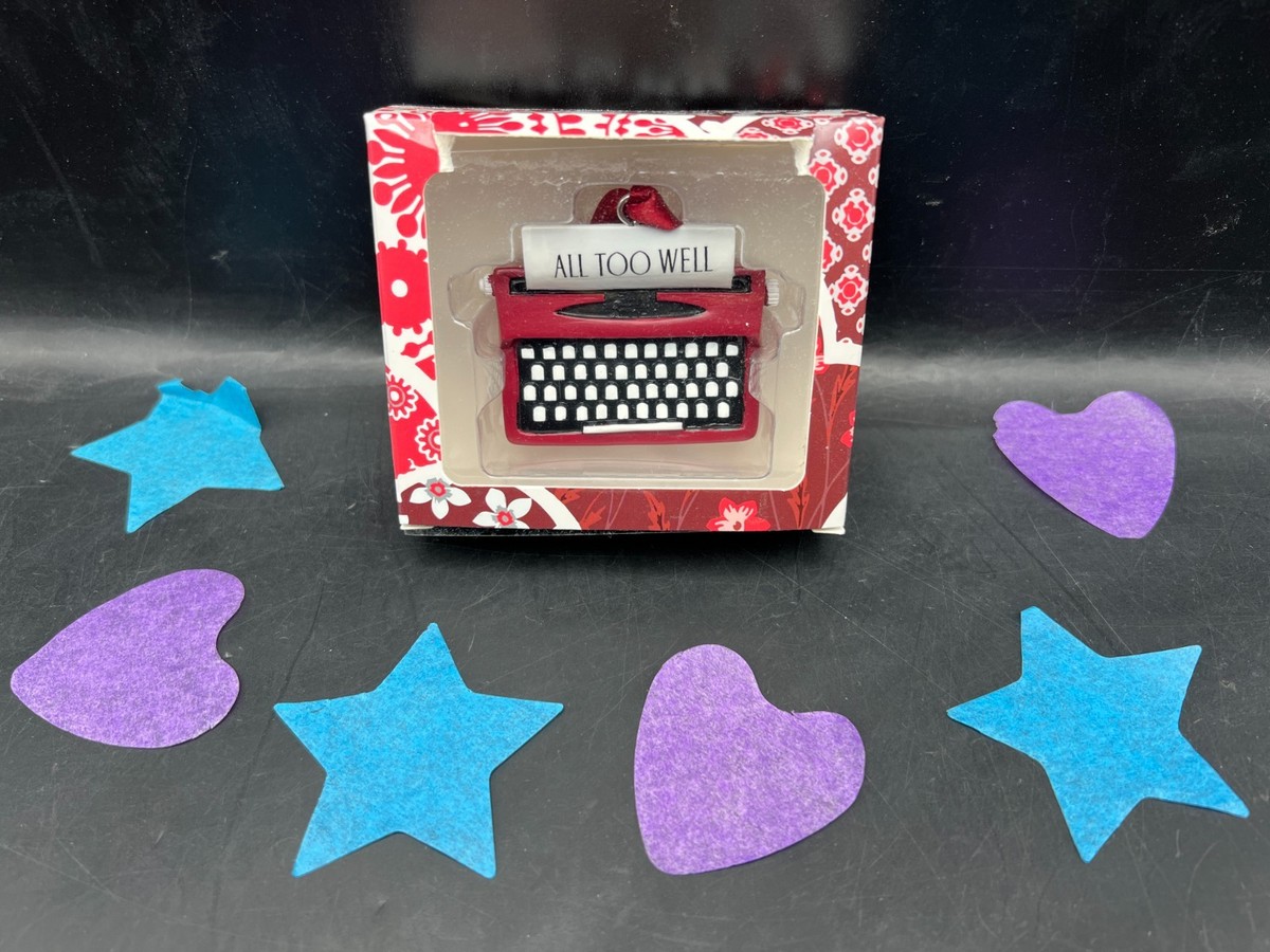 Official Taylor Swift Red Taylor's Version All Too Well Typewriter