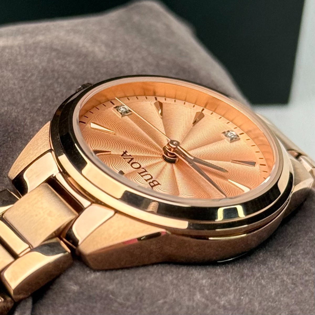 FINAL SALE! Bulova Rose Gold Classic 28mm Watch // Perfect for Christmas Bulova Black Friday Sale: Shop 10 Timeless Watches for Women  main image 2