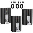 3-PACK Battery V4 For Ring Battery Doorbell Plus/Pro, Video Doorbell 2/3/4 plus