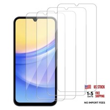 4 Pack Glass Screen Protector Compatible for Samsung /SM-A166P Galaxy A16 5G