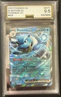 Pokemon SV 151 Blastoise EX 009/165 AGS Mint+ 9.5 Holo Ultra Rare 2023