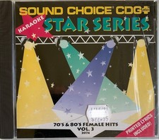 SOUND CHOICE STAR SERIES KARAOKE - 70'S  80'S FEMALE HITS - V3 - SC2074