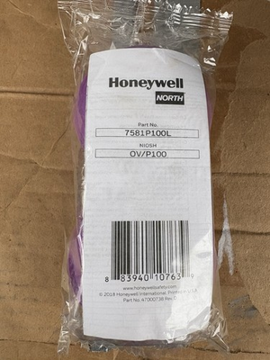 #ad Honeywell North 7581P100L OV P100 2 PACK combination cartridges Lot Of 2 $25.00