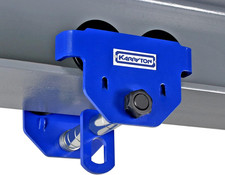 Carrello Trave 1Ton/2200Lb 2,5 – 8In Larghezza Flangia Regolabile, Resistente Manuale Pu