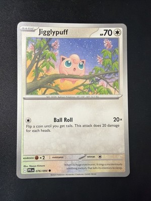 Jigglypuff ME02: Phantasmal Flames 076/094 NM English Pokemon Card
