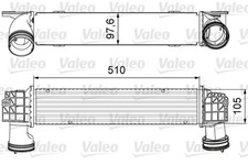 Ladeluftkühler VALEO 818664 für BMW 3er E90 E92 Touring E91 E93 325 330 xDrive