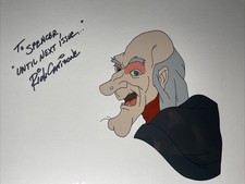 CREEPSHOW animation Cel Signed Autograph 80’s Horror Movies RARE Anime I8