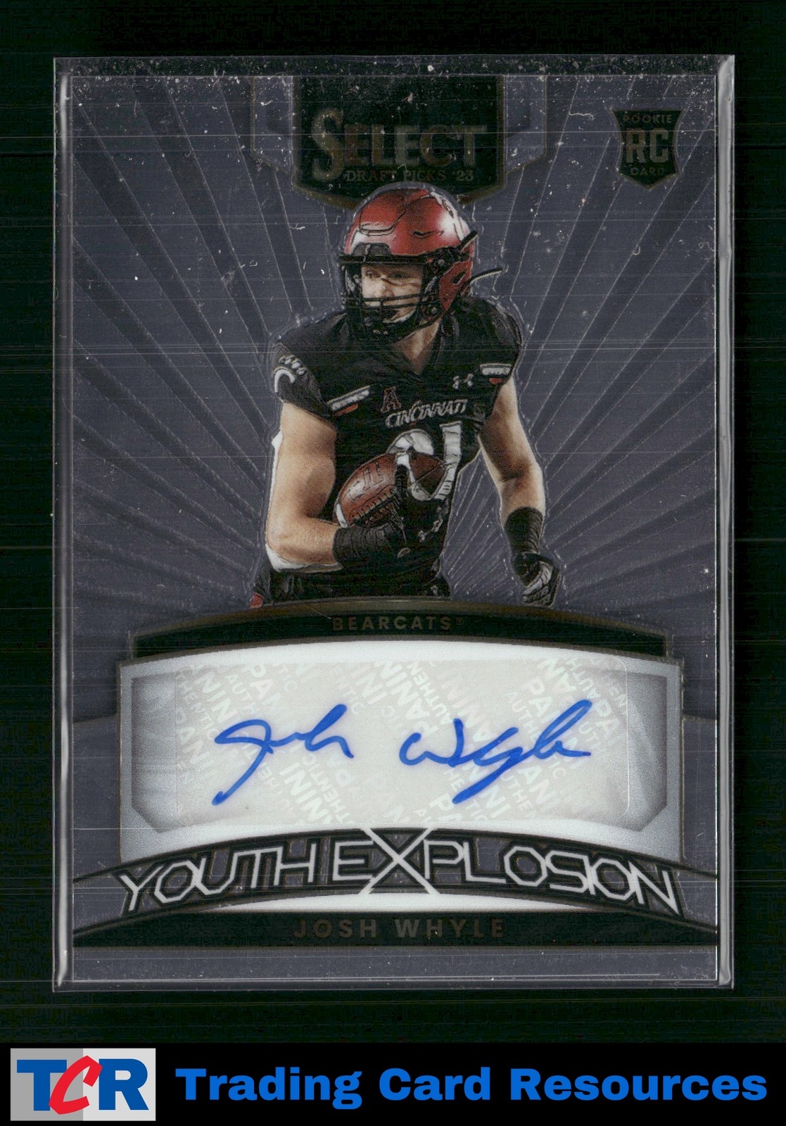 Josh Whyle Panini Select Draft Picks Youth Explosion Signatures #YSJOW Base
