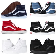 Vans SK8-Hi Classic Suede Canvas High top Skate shoe Men Women Unisex Shoe
