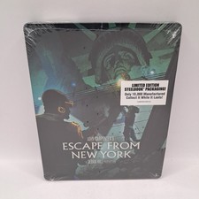 ESCAPE FROM NEW YORK Blu-ray NEW Steelbook Scream Factory Limited Edition OOP