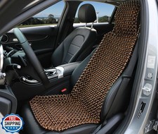 EXCEL LIFE Natural Wood Beaded Seat Cover Massaging Cooling Cushi