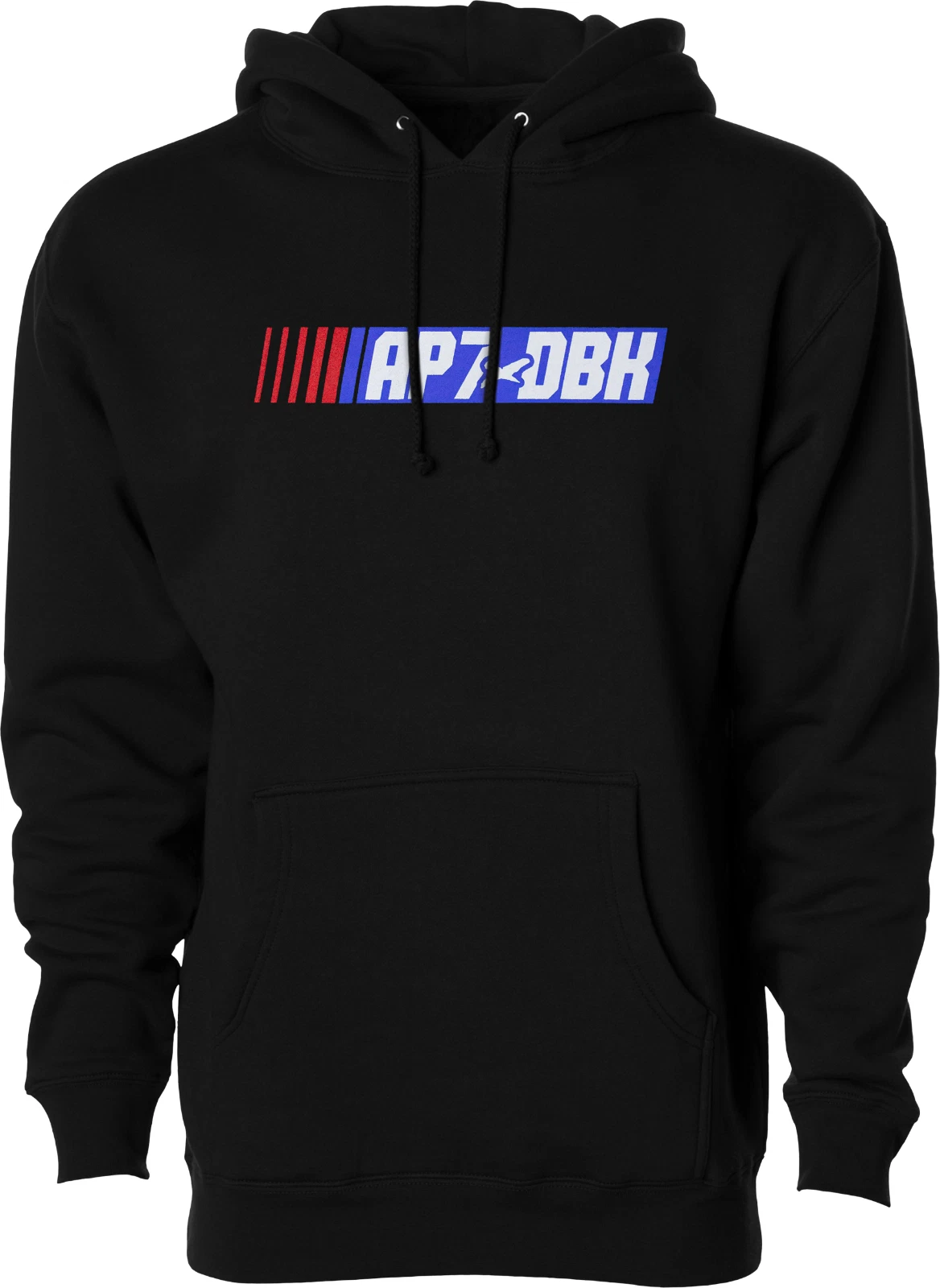 DBK Speedway Black Pullover Hoodie Adult Large
