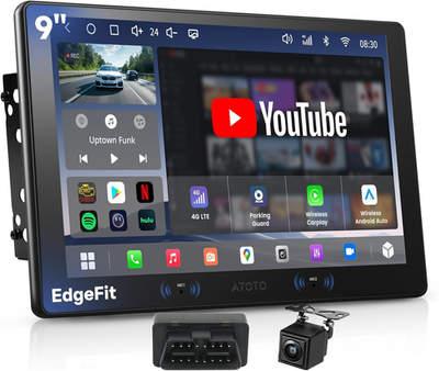 ATOTO S8 Gen4 9'' Android 2DIN Car Stereo CarPlay&Android Auto+