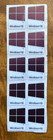 10 PCS sticker -Windows 10- Purple- 15mm x 22mm