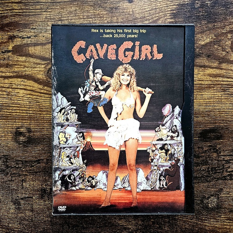 Cavegirl (Widescreen Version) Snapcase, Rare! OOP Cult Rhino Video 1985 HTF