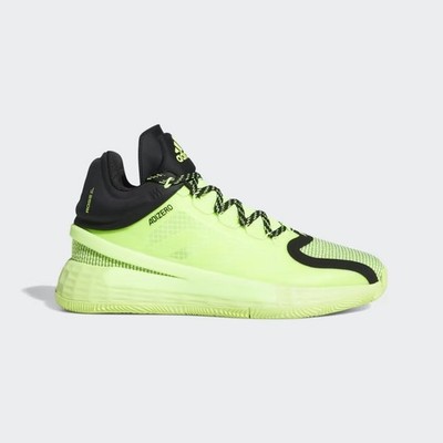 Adidas D Rose 11 Herren Basketballschuhe Signalgrün Schwarz Derrick Rose FU7405