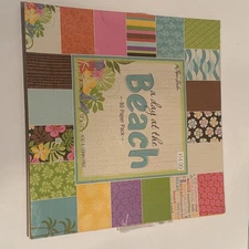 The Paper Studio “Navy Safari” 12 x 12 Inches Paper Pad