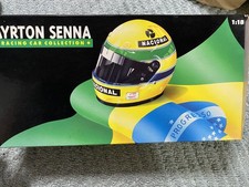 1/18 McLaren MP 4/4 12 White x Orange AYRTON SENNA RACING CAR Minicar