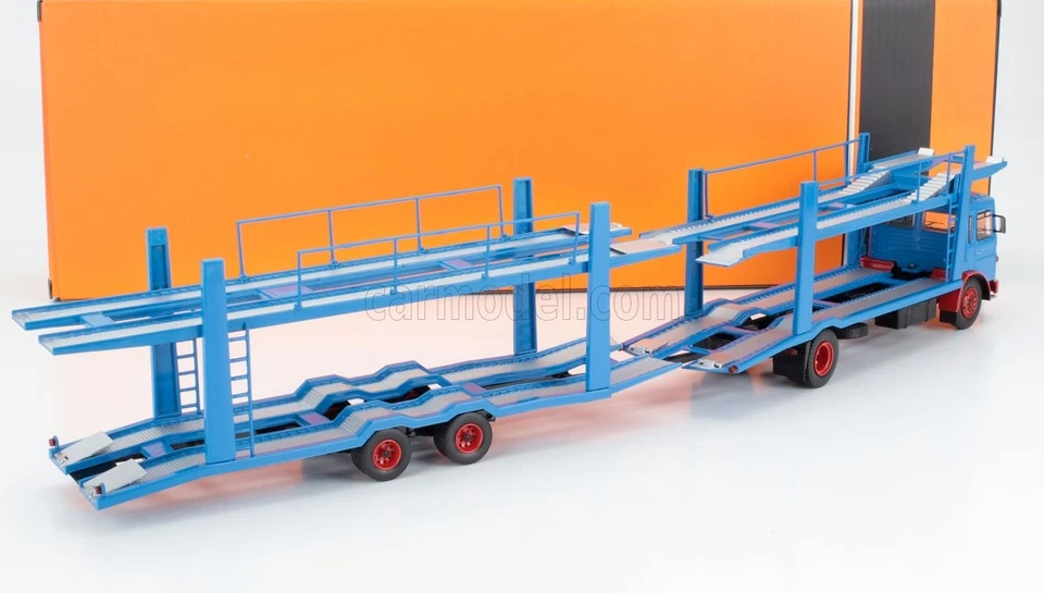 MODELLINO CAMION STATICO DIECAST IXO MAN BISARCA 1970 BLU MODELLISMO SCALA 1:43 - Immagine 2 di 4