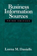 Business Information Sources, Third Edition Hardcover Lorna M. Da