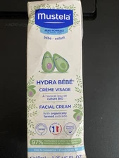 NIB Mustela Baby Cradle Cap Cream Newborn safe with Avocado Exp:4/2027 Lotion