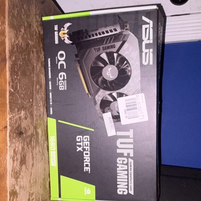 ASUS TUF Gaming NVIDIA GeForce GTX 1660 Super 6GB GDDR6 Double Fans HDMI DP DVI