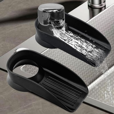 2 Pcs Dishwasher Gap  Cover Water Ramp Silicone Splash  Guard, 4° Overflow Sp...