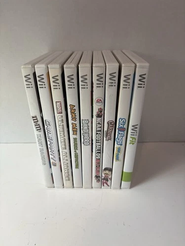 Nintendo Wii game lot bundle 9 Games