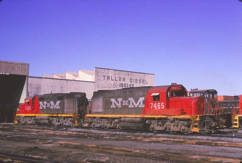 N de M 7465 ALCO RSD12 RARE PAIR! MONTERREY, NL 1973 35MM SLIDE - Image 1 of 1