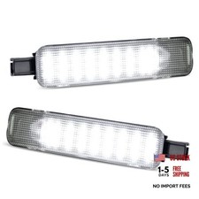 2PCS Car Interior Door Light for Chevy Silverado GMC Chevy White-DOOR LIGHT