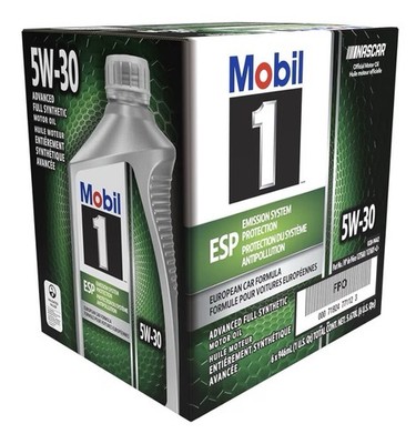 Mobil 1 124044 ESP Formula Engine Oil 5W30 1 Quart Bottles Set of 6