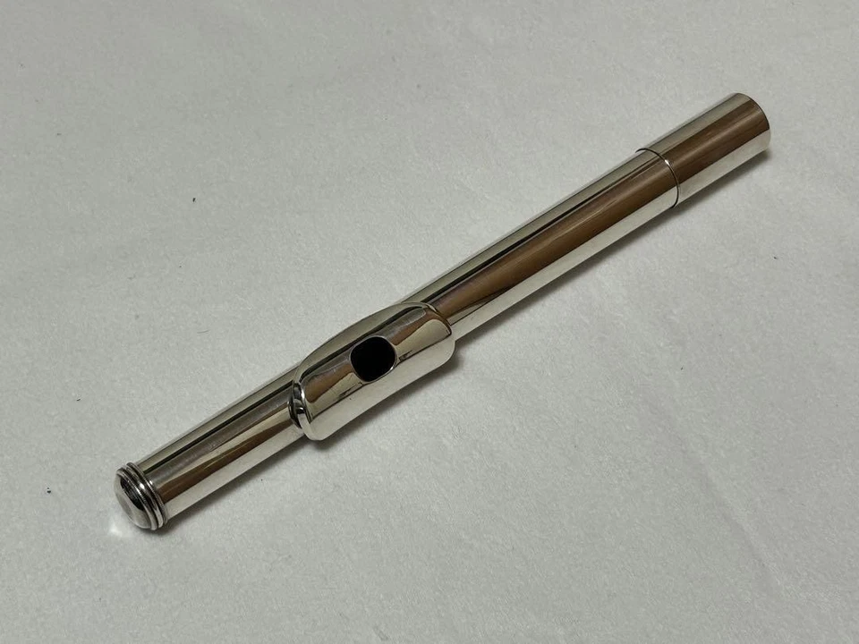 Flauta Perla SS-98 Plata de Ley Reparada Usada Con Estuche Rígido Foto 4 de 4