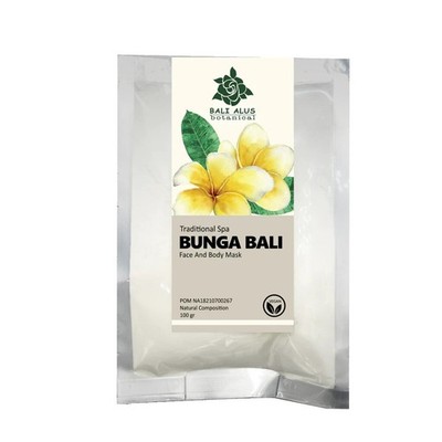 Bali Alus, Tradisional Spa, Face And Body Mask, 100g, Bunga Bali (1er Pack)