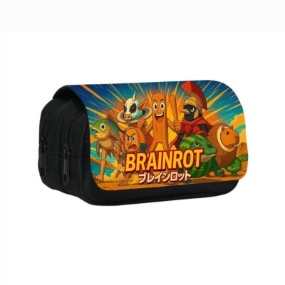 Italian Brainrot 3d Print Pencil Case Students Pen Stationery ...