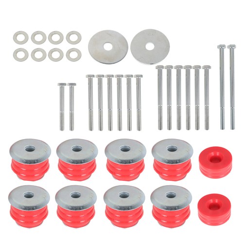 Body Cab Mount Bushing Kit For 08-16 Ford F-250 F-350 Super Duty 2&4WD KF04060BK - Imagen 10 de 10