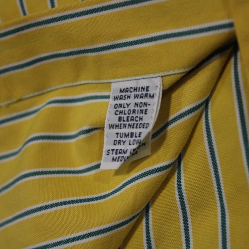Polo Ralph Lauren Westerton Button Shirt Mens Size XXL Yellow Button Long Sleeve - Picture 12 of 21