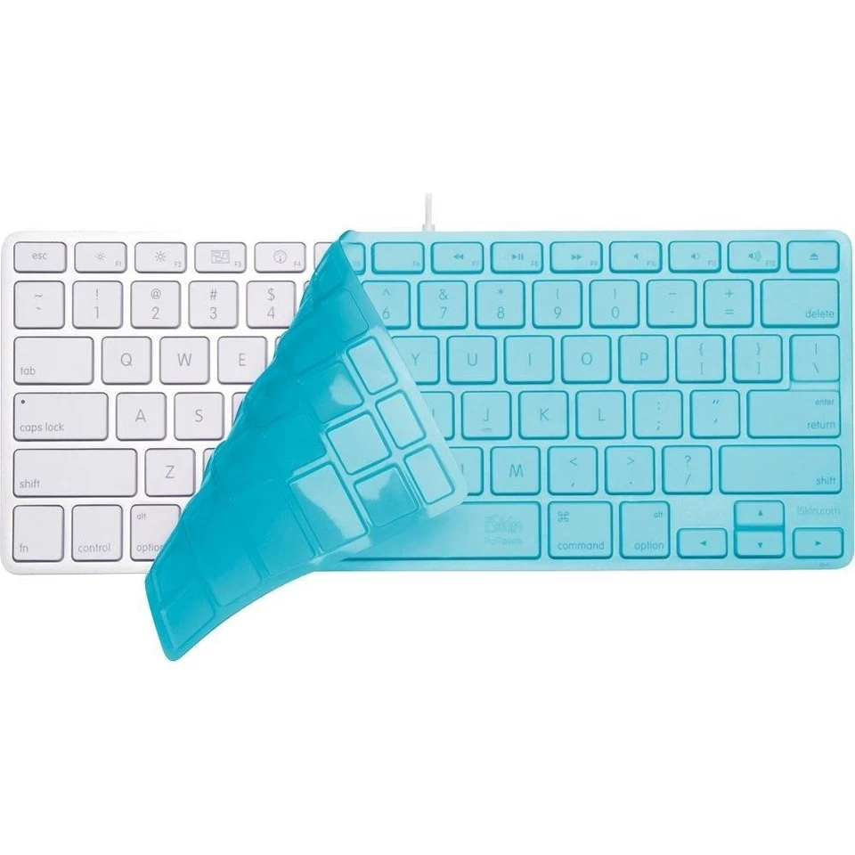 New iSkin Translucent Blue Keyboard Skin Protector Cover PTKPWK-SO FREE SHIPPING - Image 2 of 2