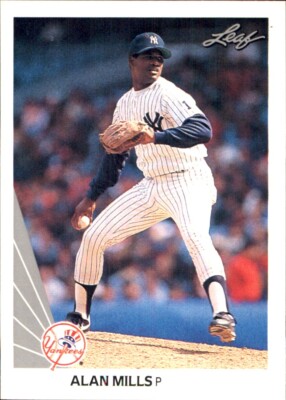 1990 LEAF Base #269 - #527  YOU PICK YOUR FAVS   MLB BASEBALL CARDS STARS HOF
