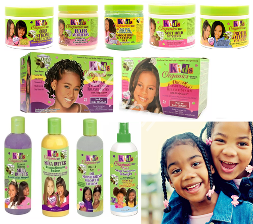 KIDS ORGANIC AFRICA BEST OLIVE OIL KIDS HAIR CARE PRODUCTS FOR GROWTH TREATMENT - Picture 2 of 6