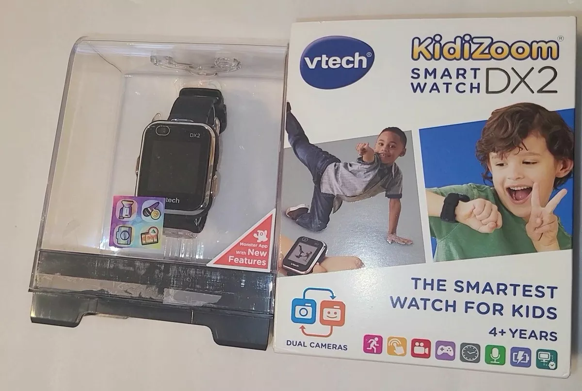 VTech KidiZoom Smartwatch DX2 Black eBay