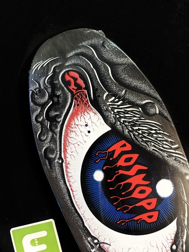 SUPER RARE Rob Roskopp Eye Santa Cruz Missile Shaped Cruiser Skateboard Deck - Picture 3 of 6